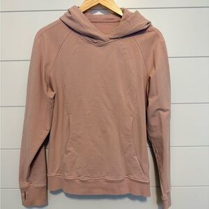 LULULEMON Women's Dusty Rose Hooded Pullover Sweatshirt